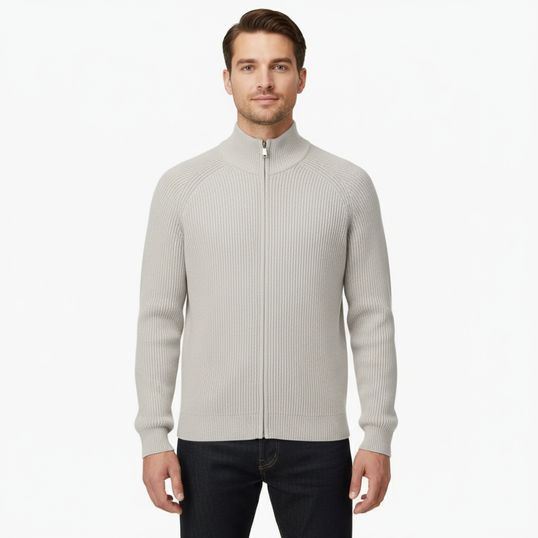 AMALFI Full-Zip Wool Gilet
