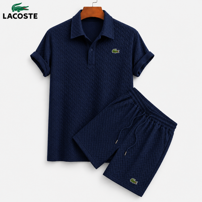 LC™ | Lattice Polo & Short Set