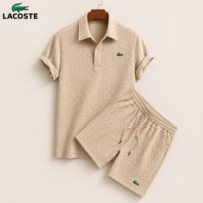 LC™ | Lattice Polo & Short Set