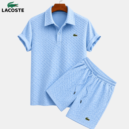LC™ | Lattice Polo & Short Set