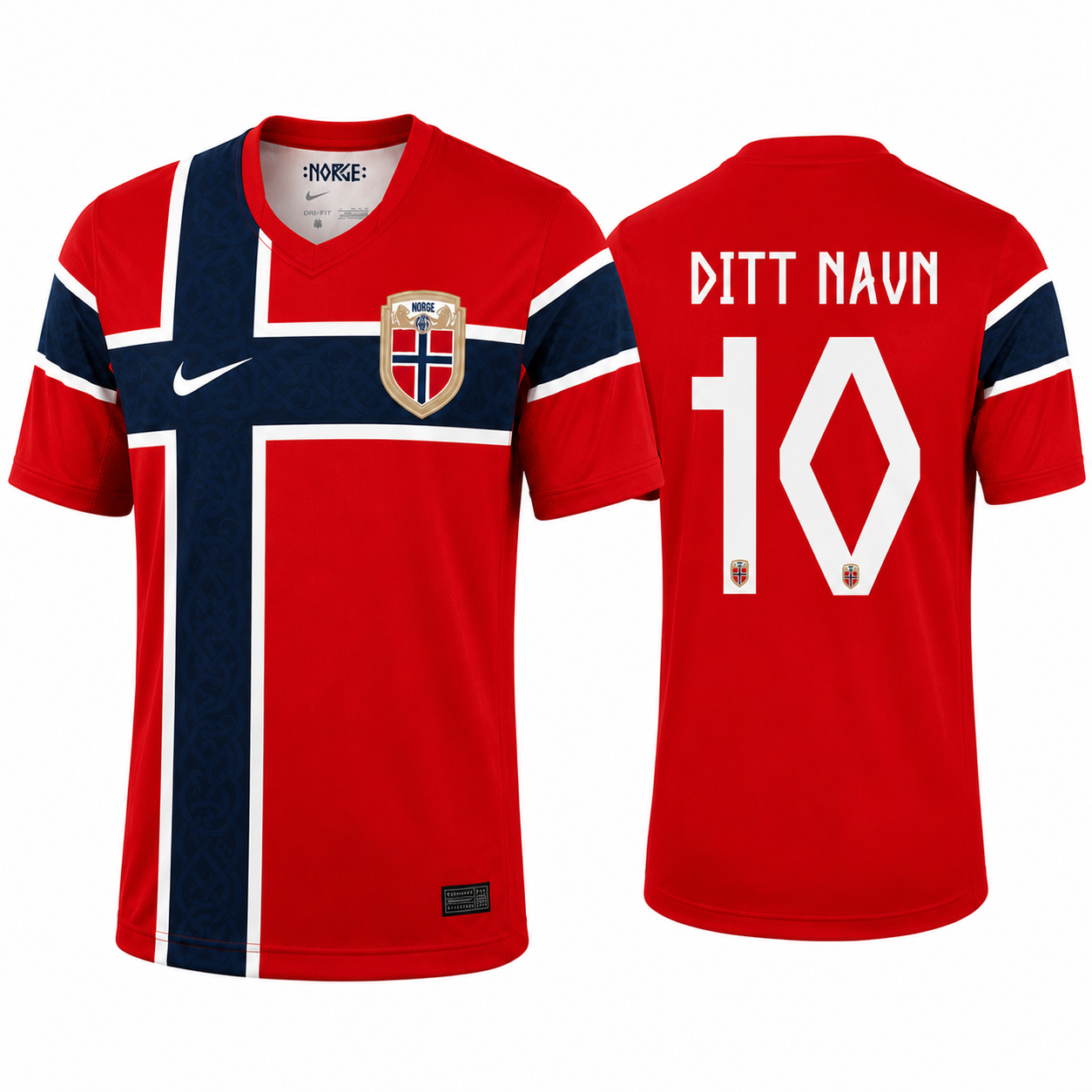 🇳🇴 Exclusive Norway 2026 Jersey – Your Name, Your Number